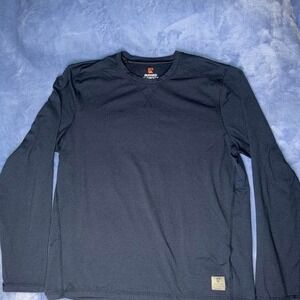 Rugged Elements Sweater Men size m Blue Crew Neck Long Sleeve Casual Workwear